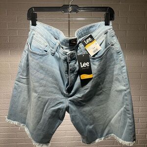 Lee Blue Jean Shorts Relaxed Fit